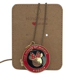 NWOT Disney House of Minnie 1928 Locket